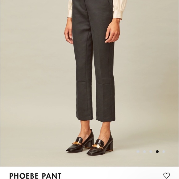 Authentic Tory Burch Phoebe pants in light khaki color. - Picture 3 of 16